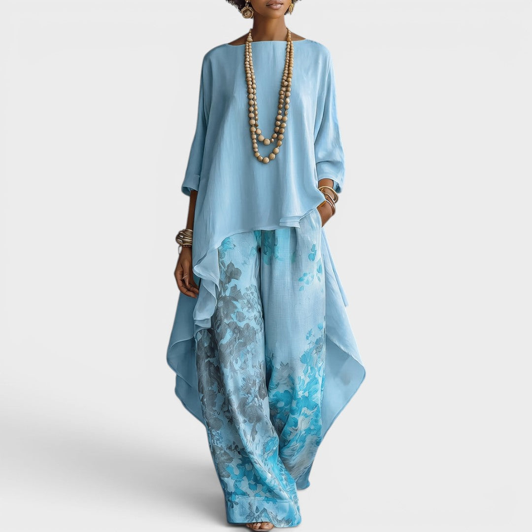 Celestine | Flowing Elegance Two-Piece Set