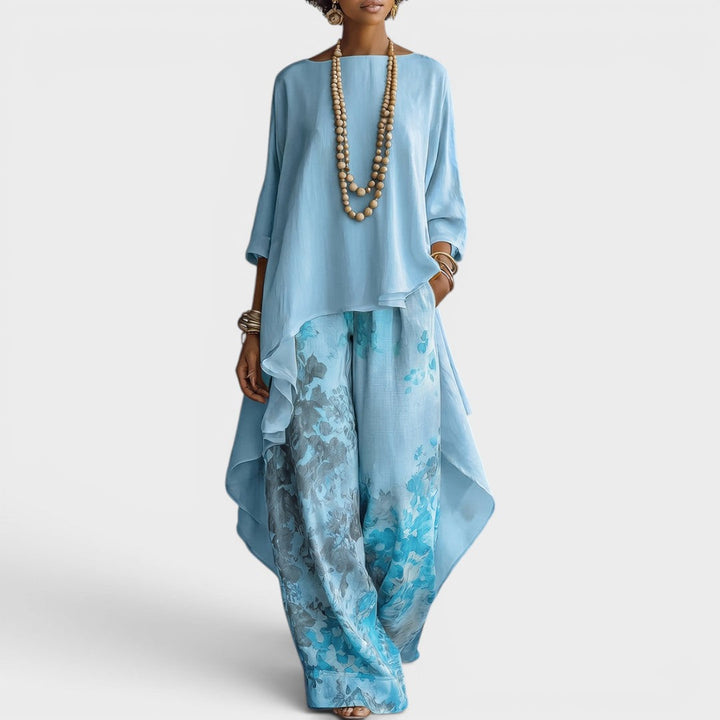Celestine | Flowing Elegance Two-Piece Set