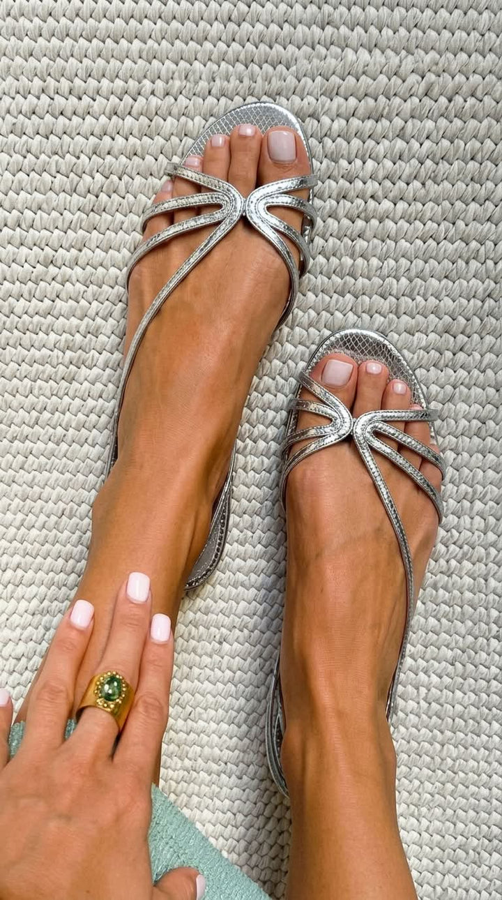 Elara Elegant Strappy Sandals