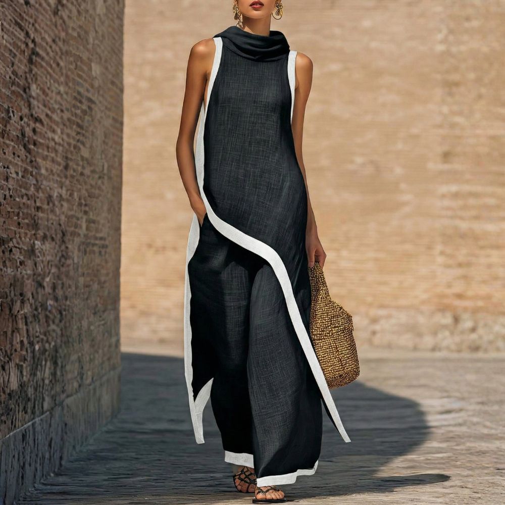 Leonora – Linen Two-Piece Set