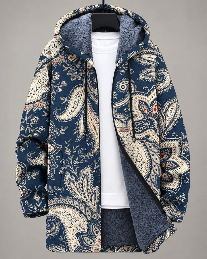 Vivienne Heritage Paisley Hooded Jacket