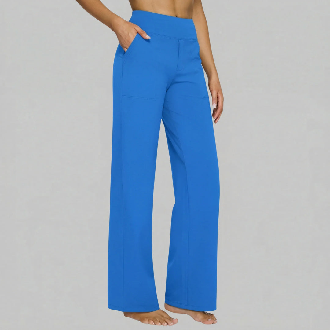 Klara Stretch Pants - Cobalt Blue
