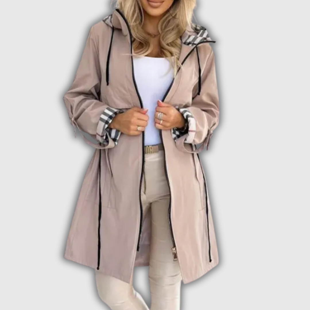 Nora | Hooded Zip Coat