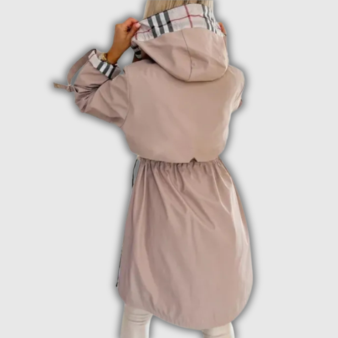 Nora | Hooded Zip Coat