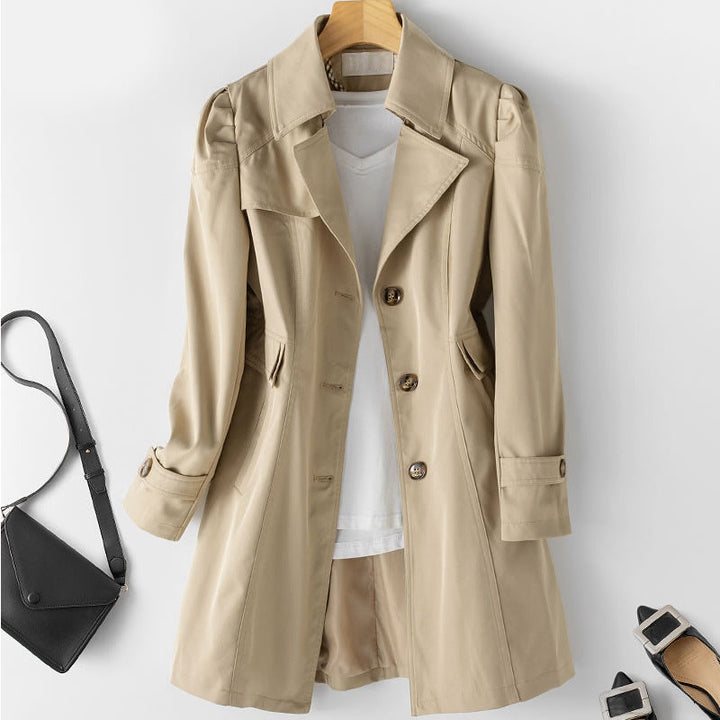 Audrey | Single-Breasted Trench Coat