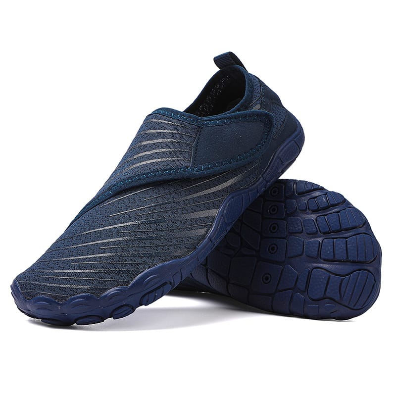 Mira Barefoot Orthopedic Trainers - Navy Blue