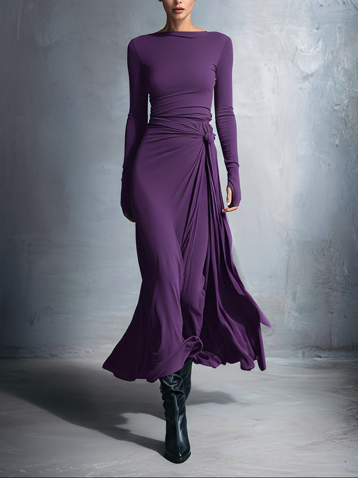 Naiara Maxi Dress with Side Knot