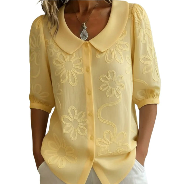 Rosalia – Floral Detail Blouse