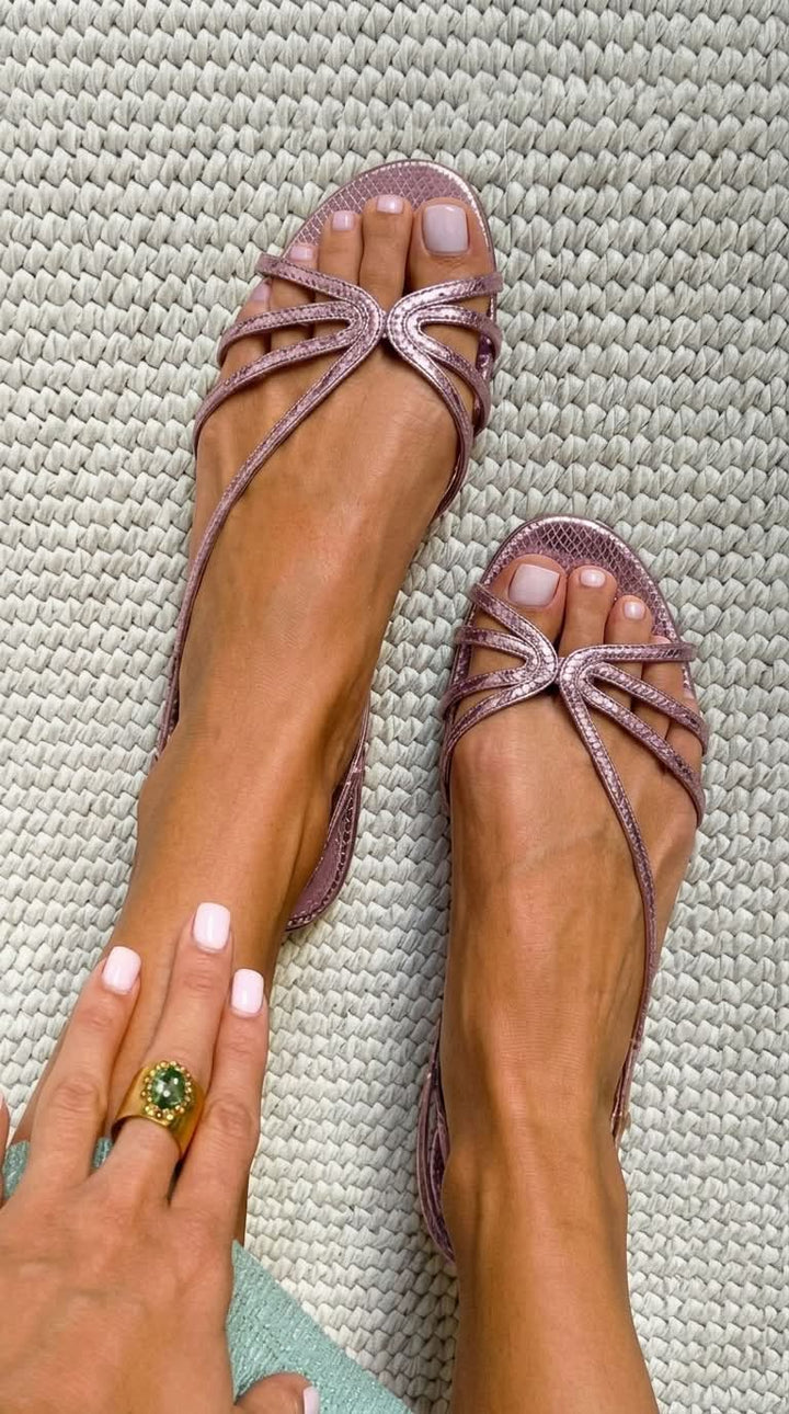Elara Elegant Strappy Sandals