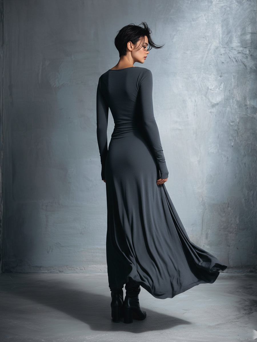 Naiara Maxi Dress with Side Knot