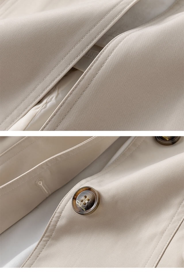 Audrey | Single-Breasted Trench Coat