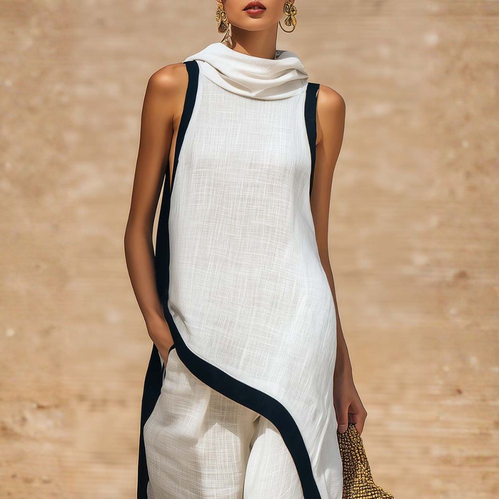 Leonora – Linen Two-Piece Set