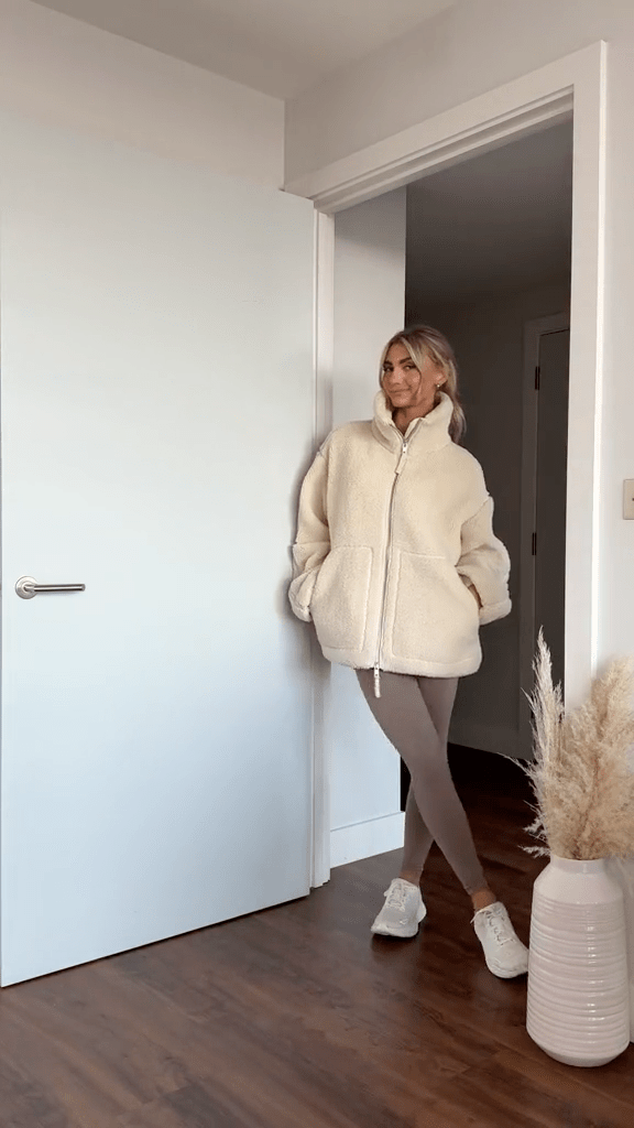 Elsie | Teddy Fleece Zip Jacket