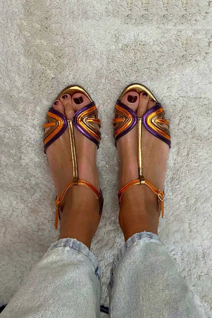 Viviana Mediterranean Color Sandals