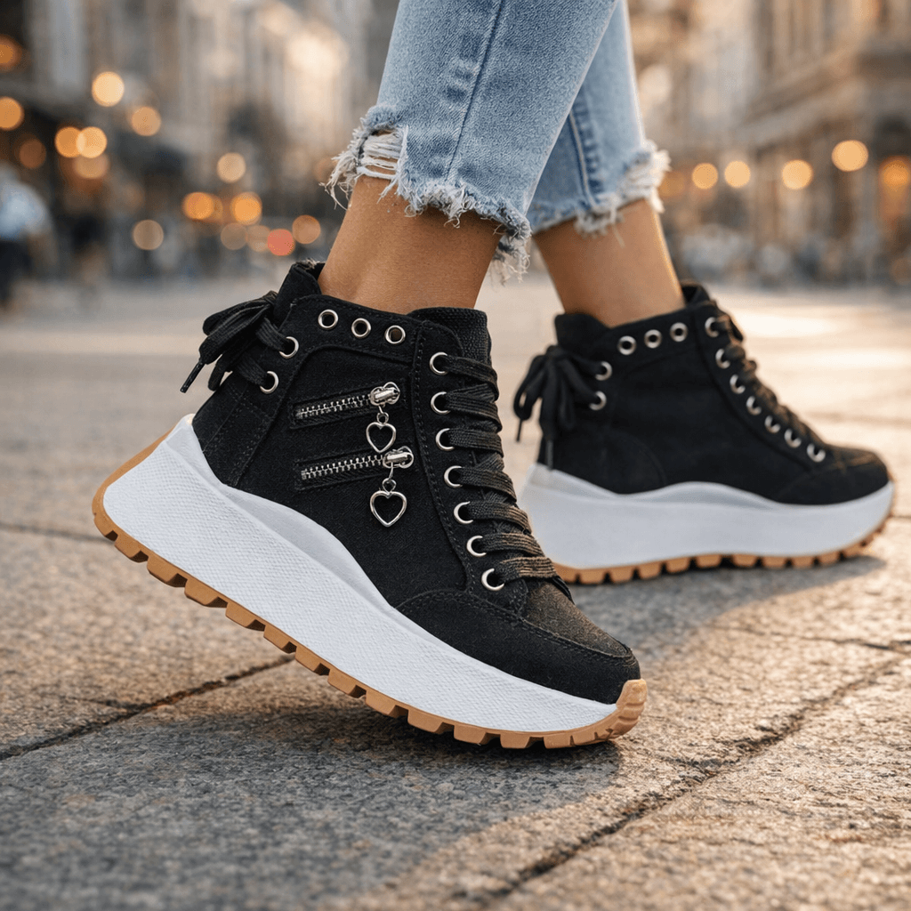 Stella Chunky Zip Sneakers