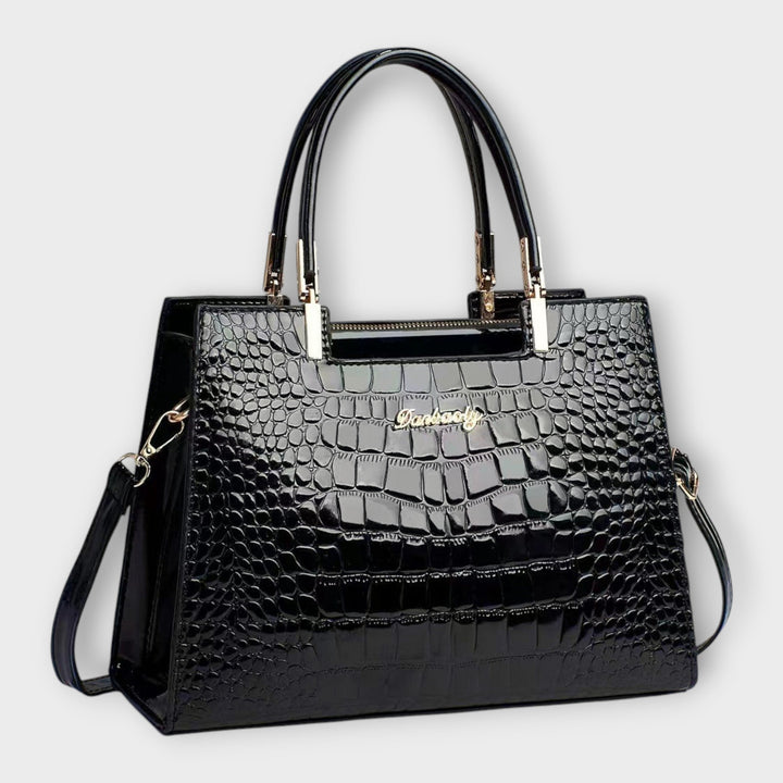 Isabeau – Croc-Effect Structured Bag