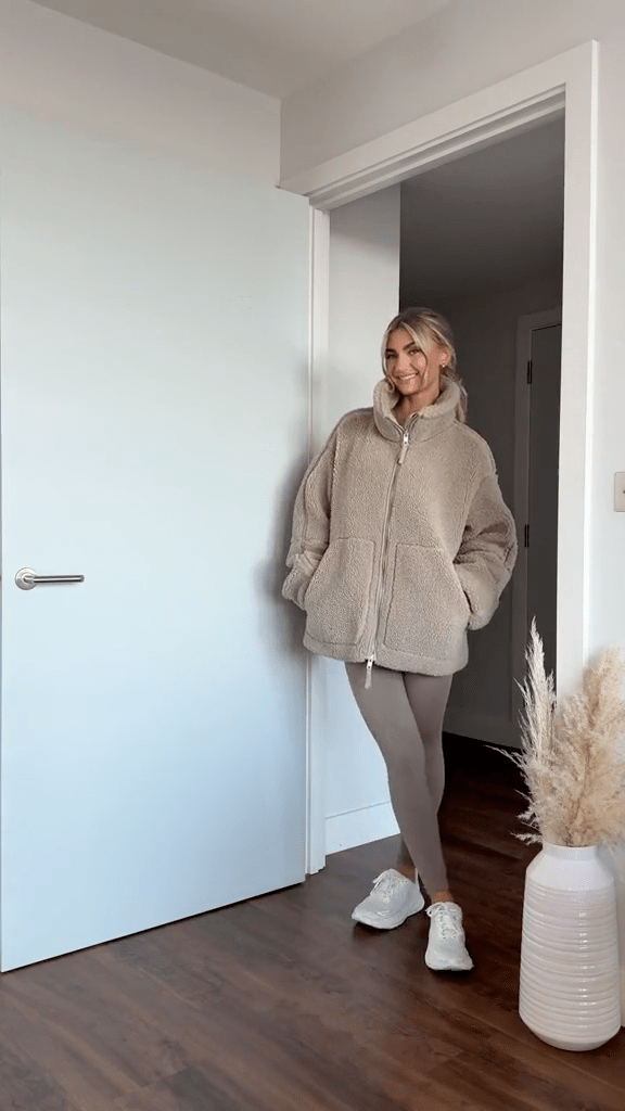 Elsie | Teddy Fleece Zip Jacket