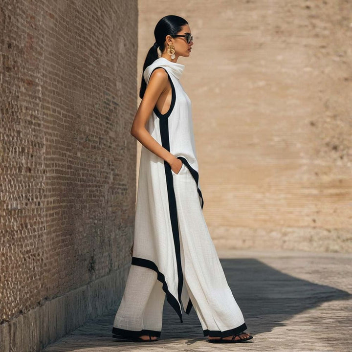 Leonora – Linen Two-Piece Set