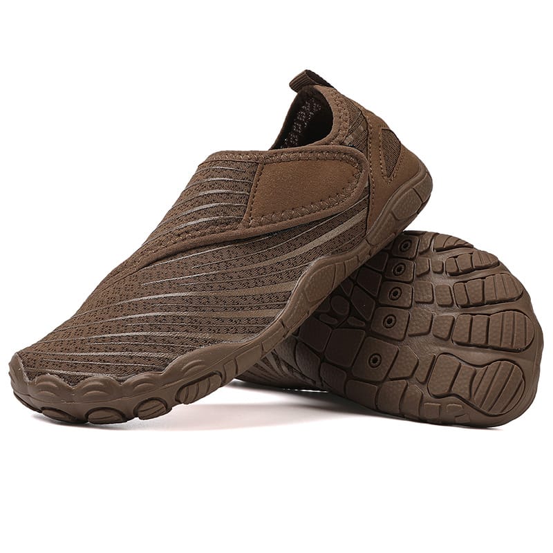 Mira Barefoot Orthopedic Trainers - Brown