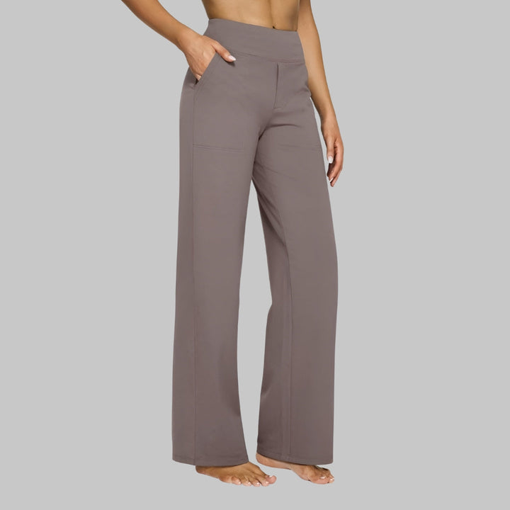 Klara Stretch Pants - Taupe