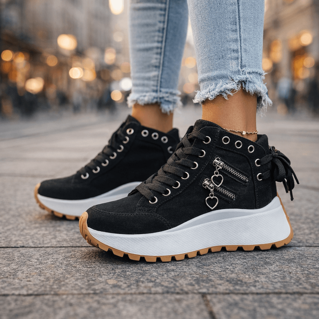 Stella Chunky Zip Sneakers