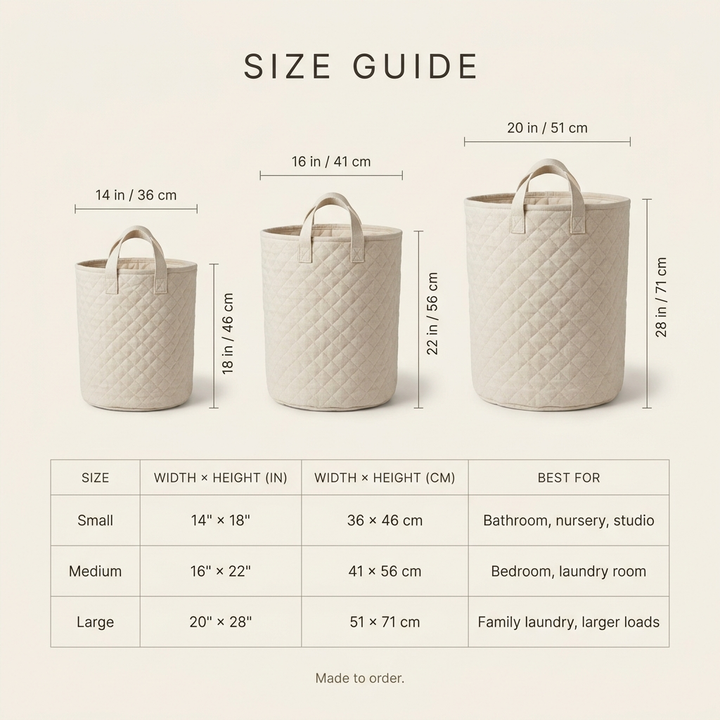 Santa's Joy Quilted Laundry Basket