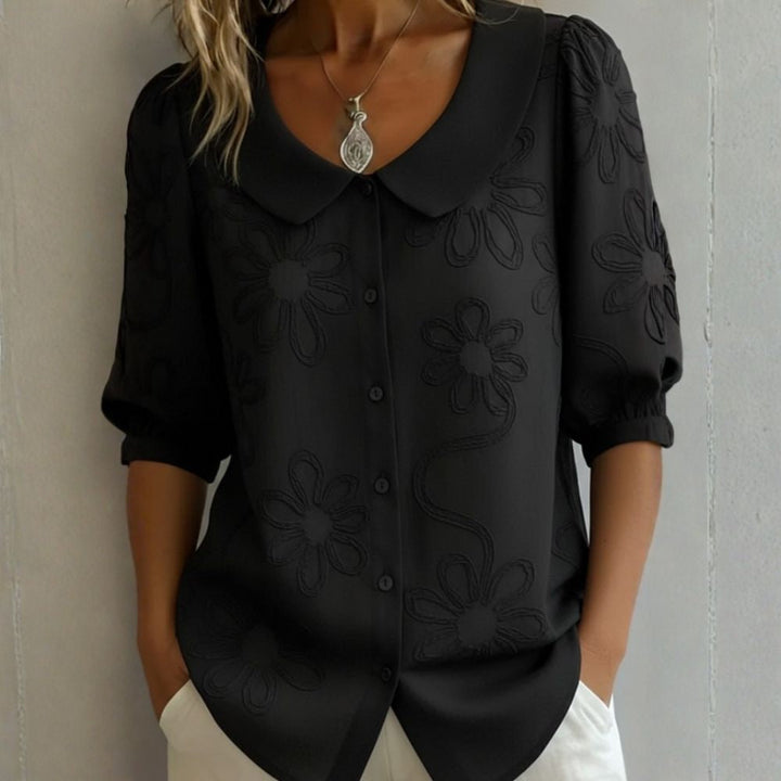 Rosalia – Floral Detail Blouse
