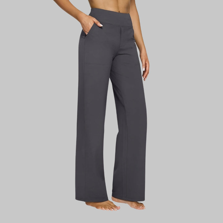 Klara Stretch Pants - Dark Grey