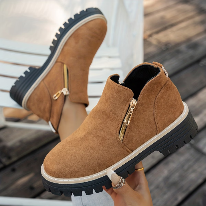 Mila Stijlvolle Ankle Boots - Bruin
