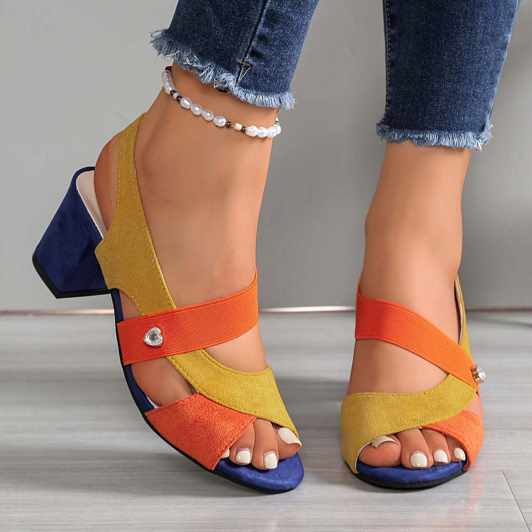 Lisa Orthopedic Comfort Block Heels