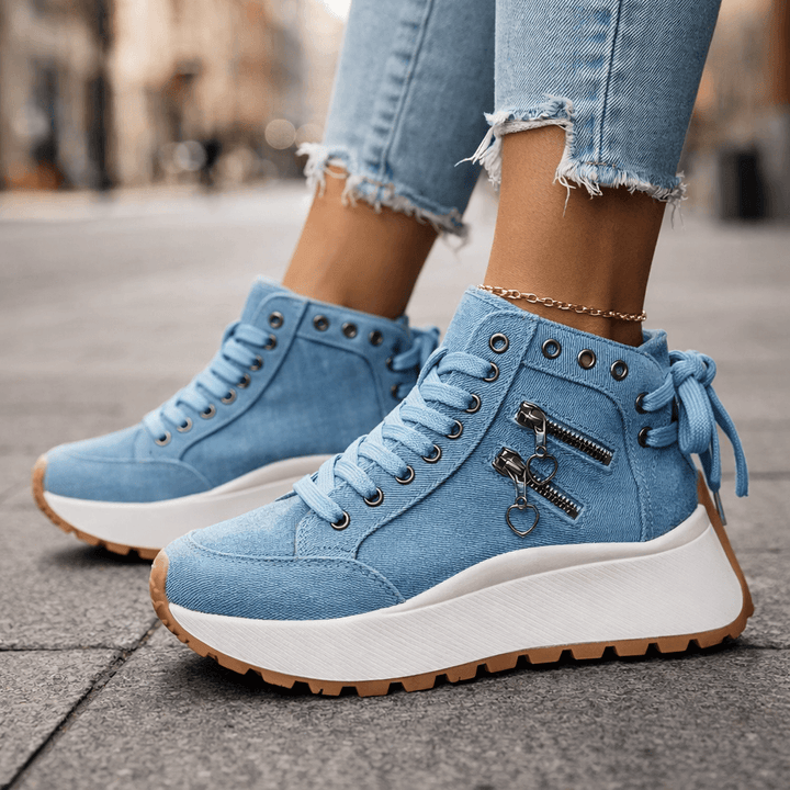 Stella Chunky Zip Sneakers