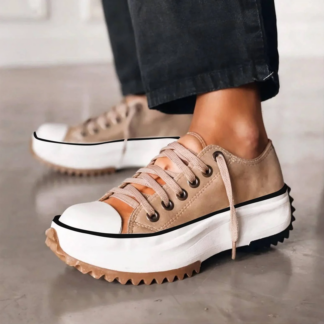 Bettina Platform Lace-Up Sneakers