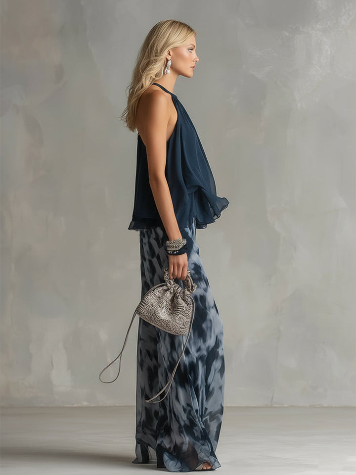 Anouk Elegant Chiffon Set