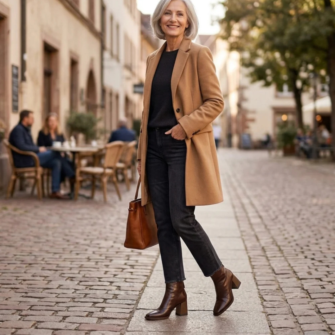 Mellena Elegant Side-Zip Ankle Boots