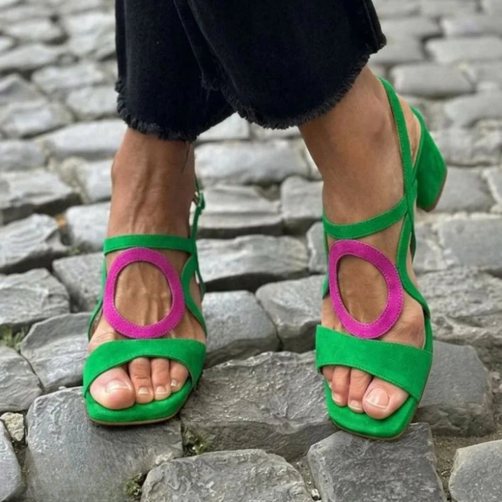 Stacey Orthopedic Walking Sandals - Green