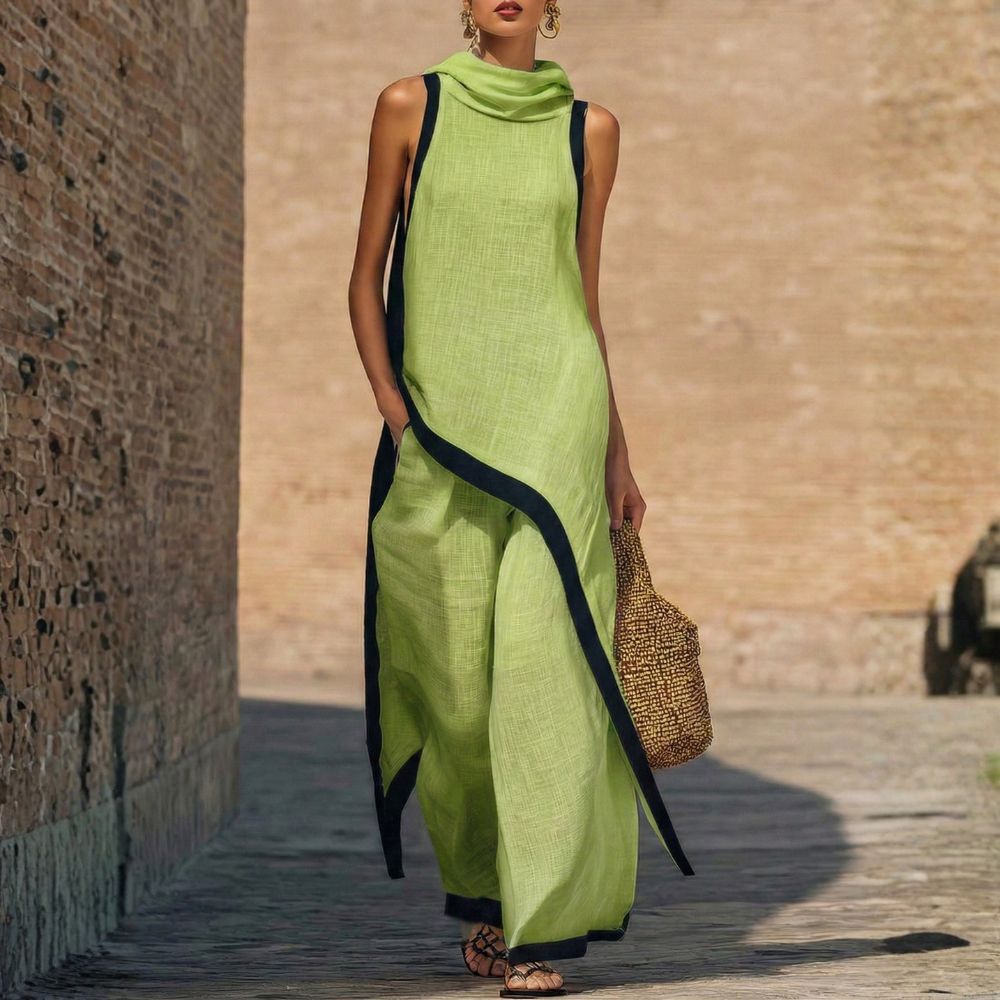 Leonora – Linen Two-Piece Set