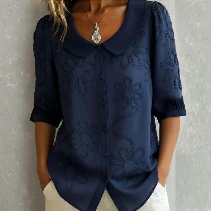 Rosalia – Floral Detail Blouse