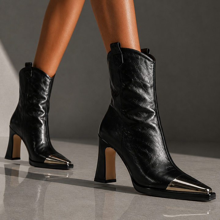 Viviana Steele Leather Boots