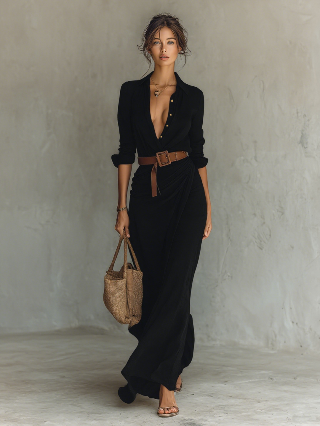 Victoria Casual Long Dress