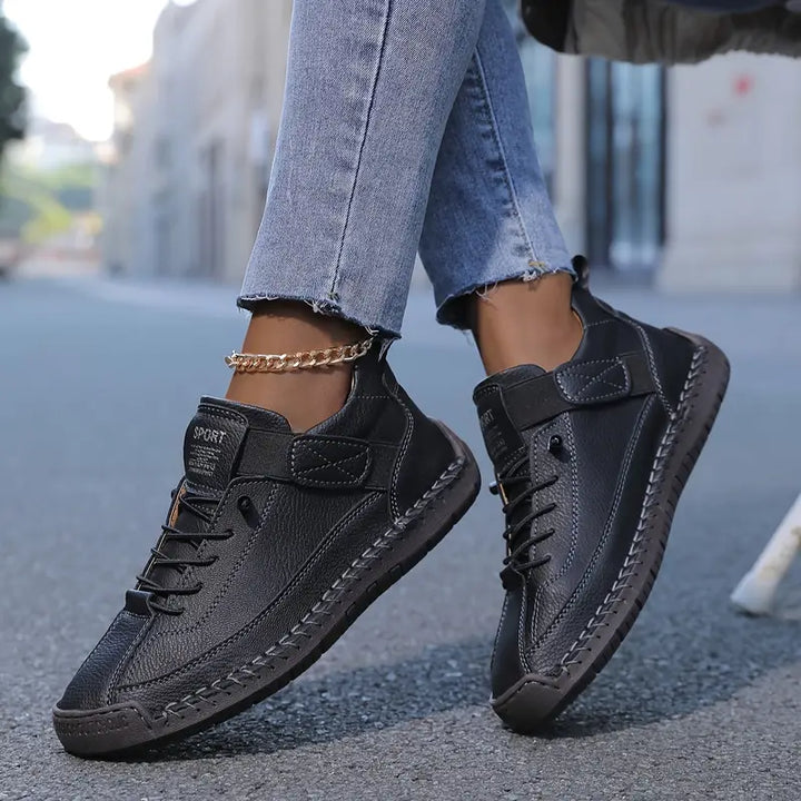 Nicole Orthopedic Leather Sneakers