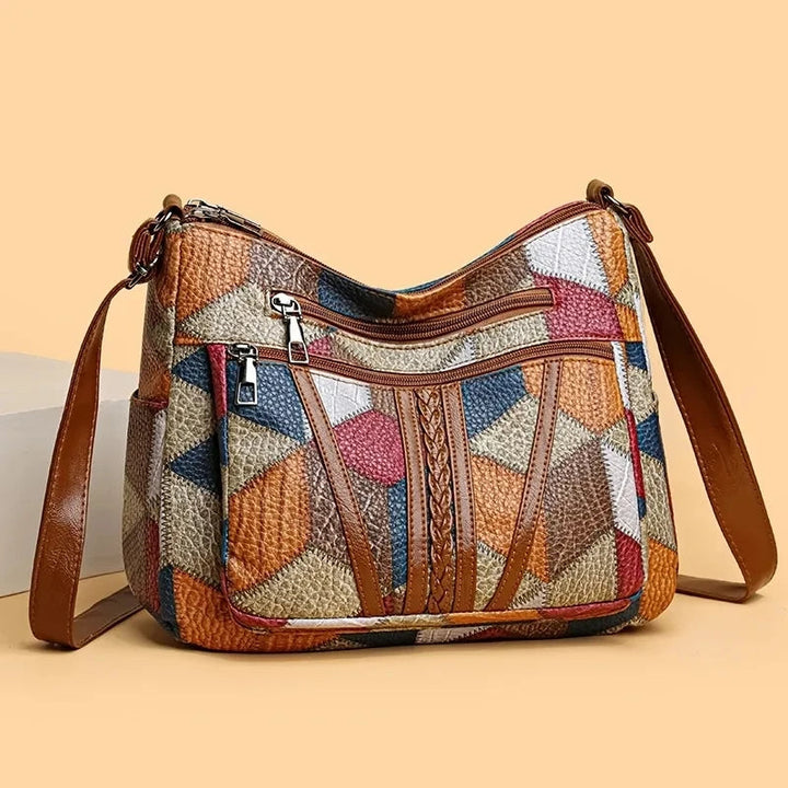 Nella Patchwork Bag interior