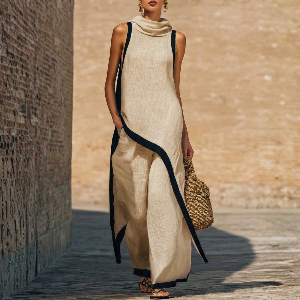 Leonora – Linen Two-Piece Set