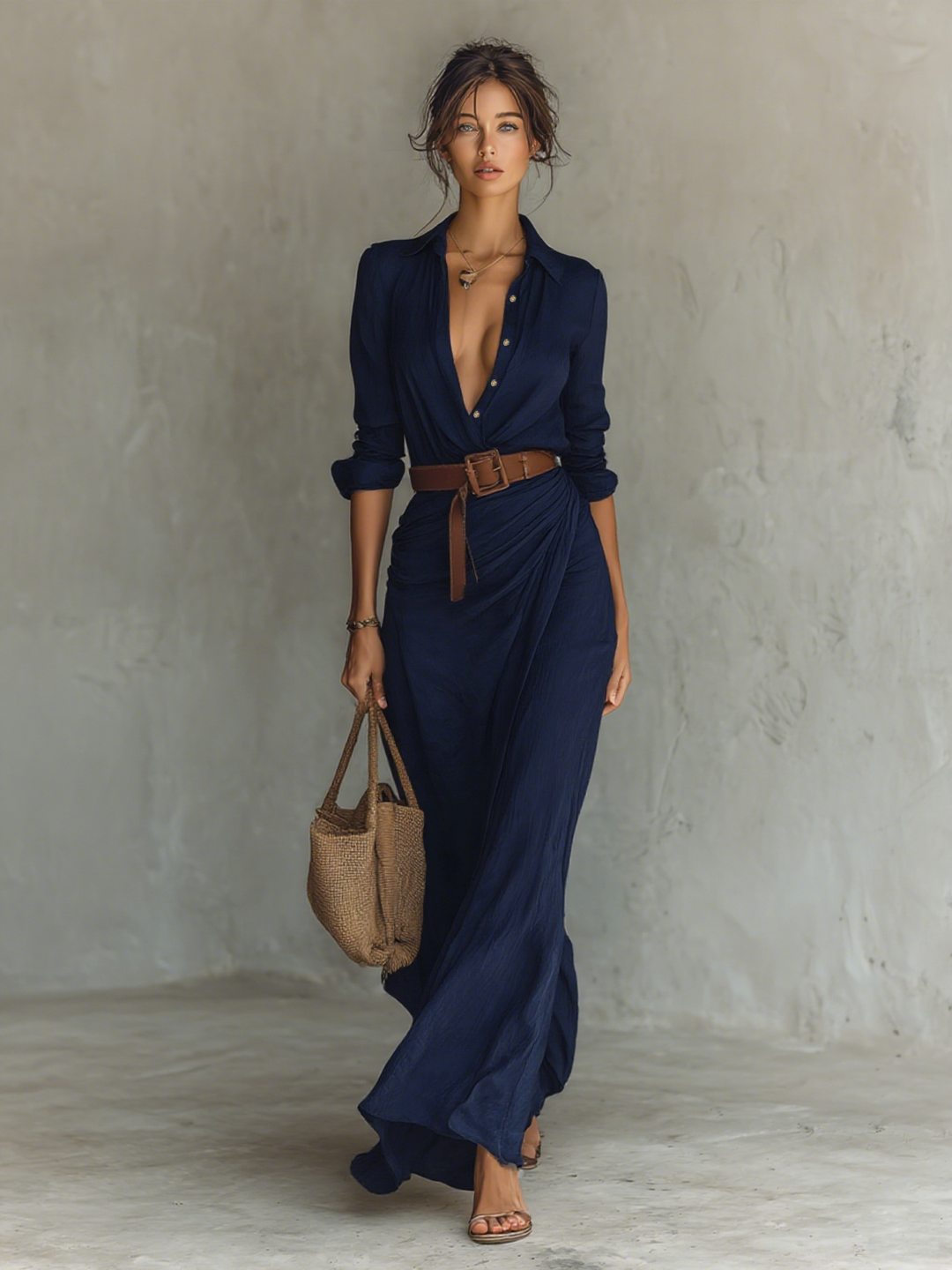 Victoria Casual Long Dress