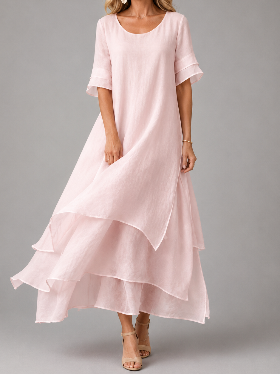 Liora maxi dress detail