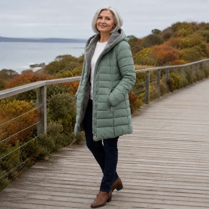 Vera | Fleece-Lined Quilted Winter Coat