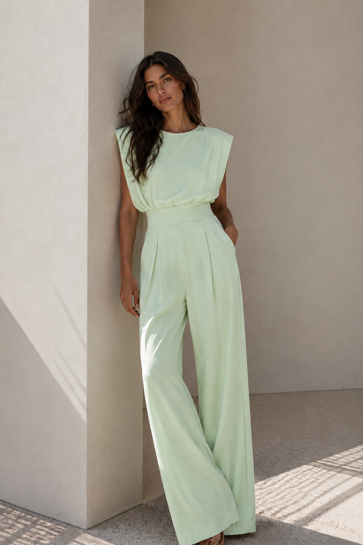 Martina Elegant Wide-Leg Set