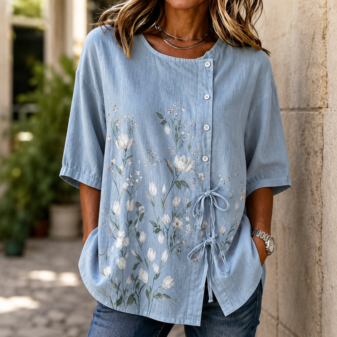 Hazel Floral Print Blouse