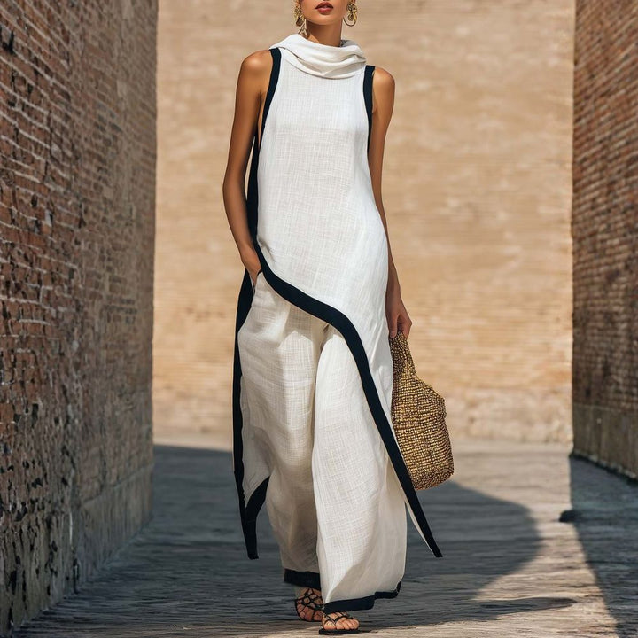 Leonora – Linen Two-Piece Set
