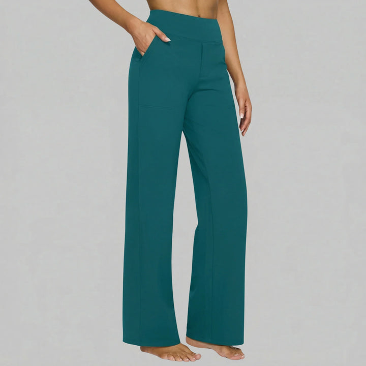 Klara Stretch Pants - Teal