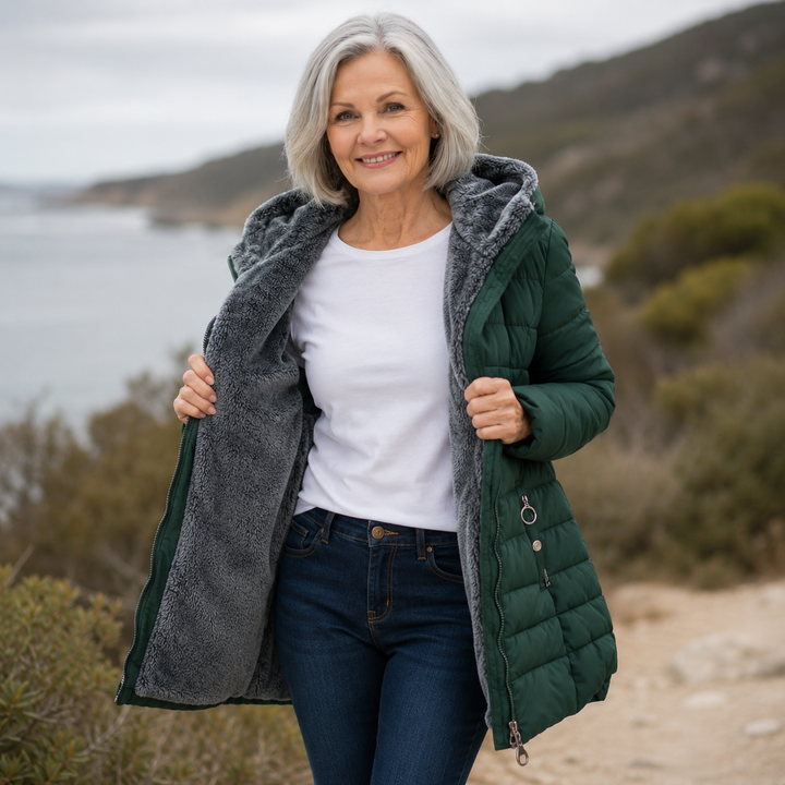 Vera | Fleece-Lined Quilted Winter Coat